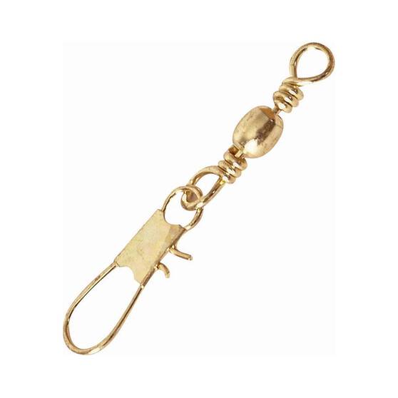 Pryml Brass Barrel Snap Swivel 40 Pack, , bcf_hi-res