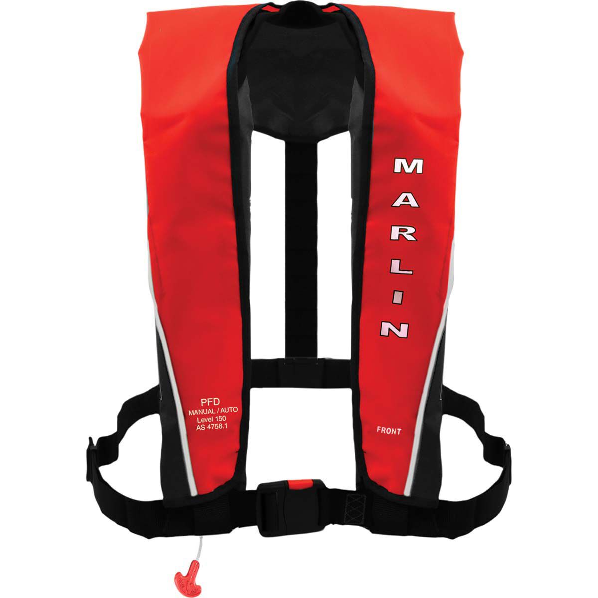 Marlin Australia Adult Manual Auto Inflatable Pfd 150 Bcf