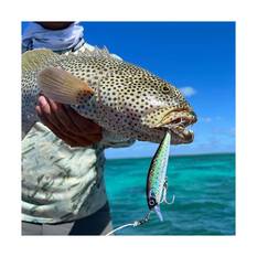 Ocean's Legacy Tidalus Minnow High Speed Hard Body Lure 108mm Blue Pink Silver, Blue Pink Silver, bcf_hi-res