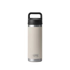 YETI® Rambler® Bottle 18 oz (532ml) with Chug Cap Taupe, Taupe, bcf_hi-res