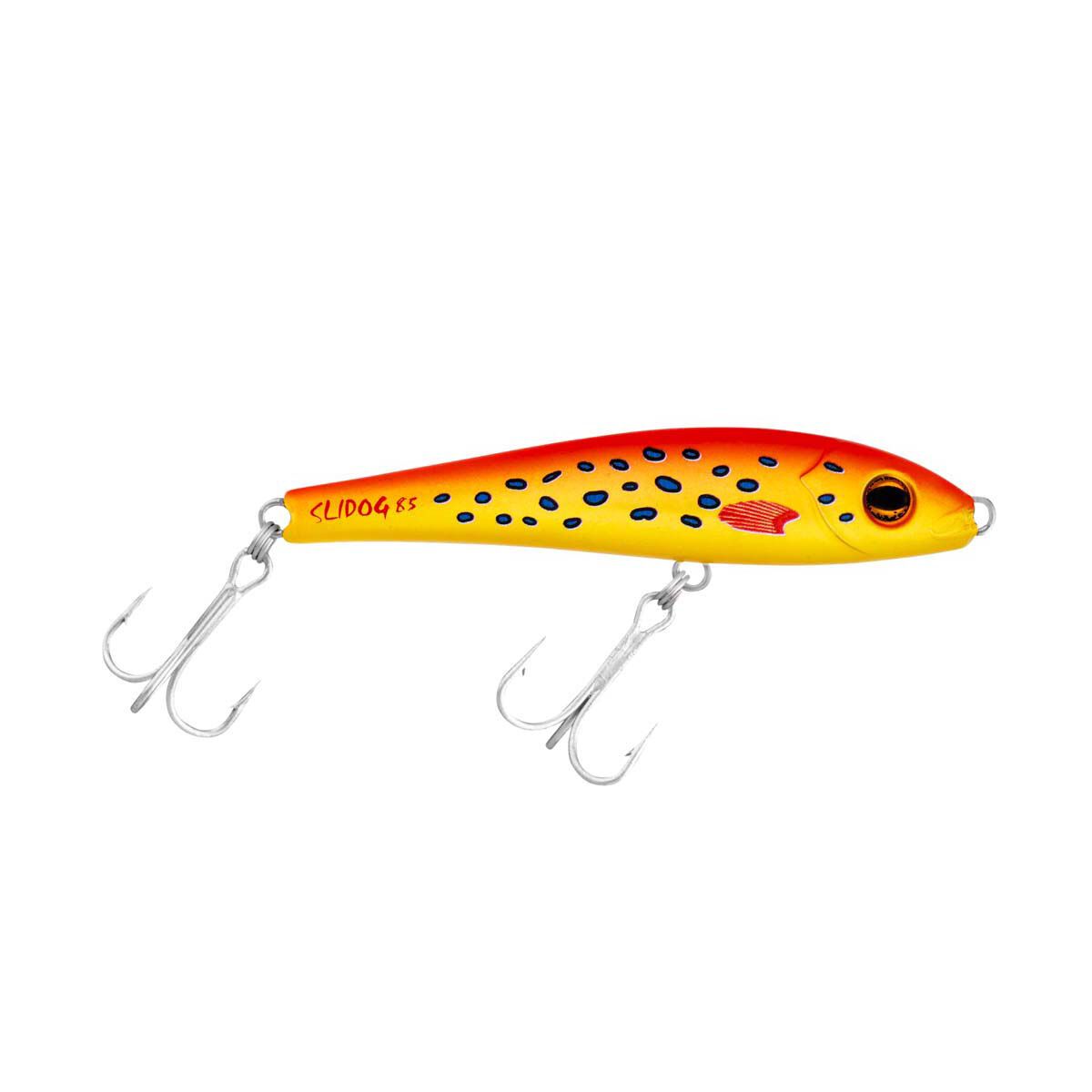 Halco Slidog Bluewater Stick Bait Lure 85mm Coral Trout BCF