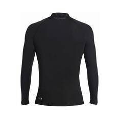 Quiksilver Youth Everyday Heat Panel Rashie, Black, bcf_hi-res