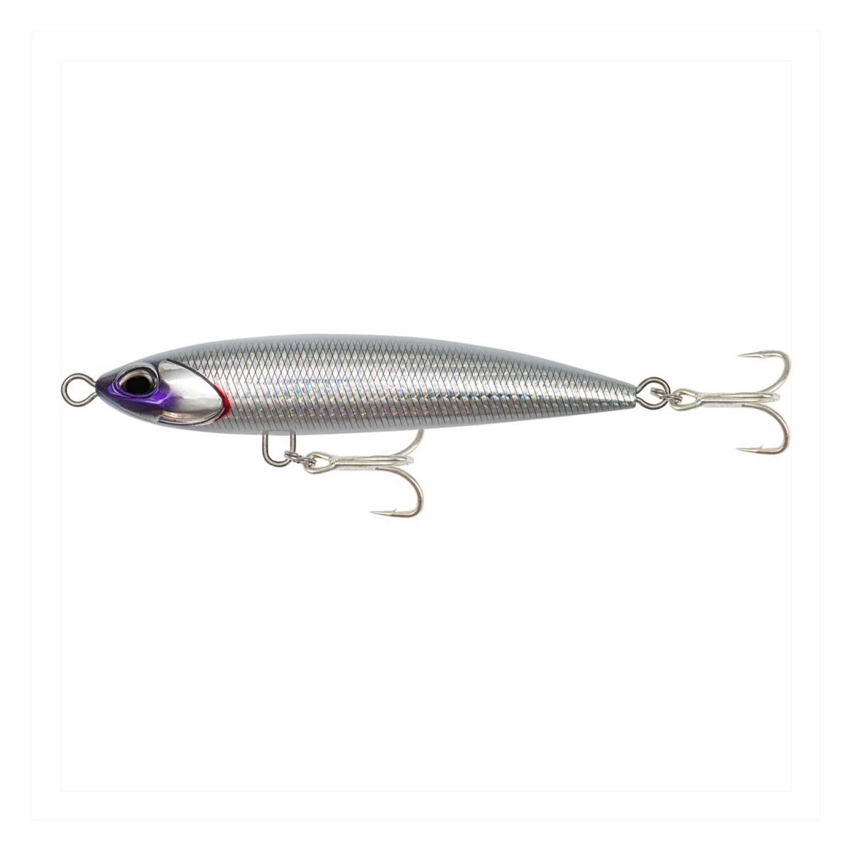 Fishcraft Stick Dog Stick Bait Lure 180mm White Chrome, White Chrome, bcf_hi-res
