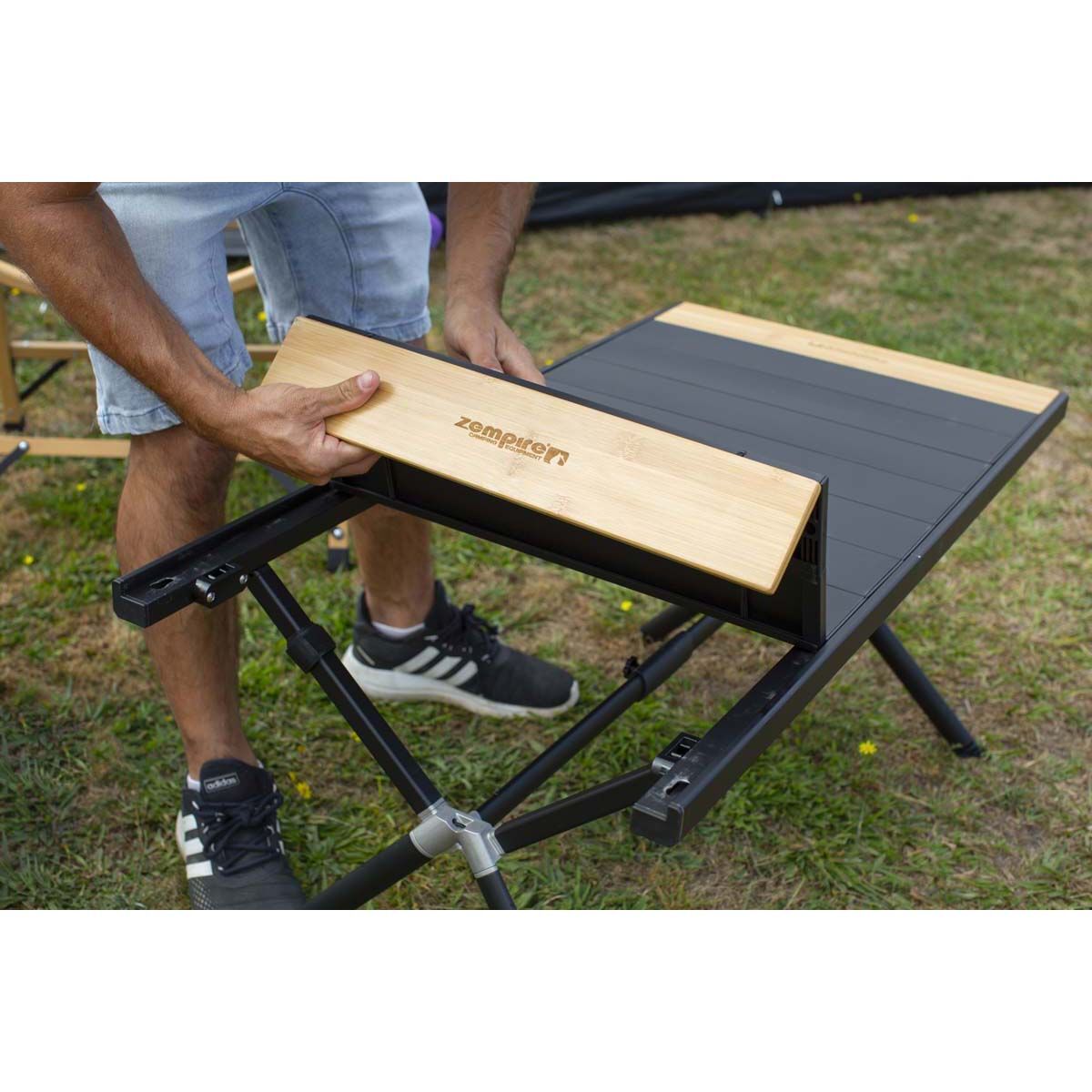 Zempire Stealthpac 95 Folding Camping Table, , bcf_hi-res
