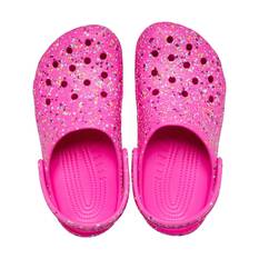 Crocs Toddlers Classic Paint Splat Clogs, Pink, bcf_hi-res