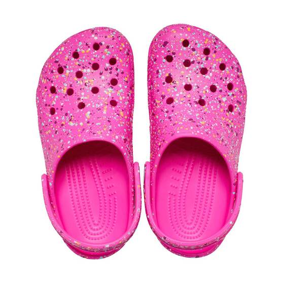 Crocs Toddlers Classic Paint Splat Clogs, Pink, bcf_hi-res