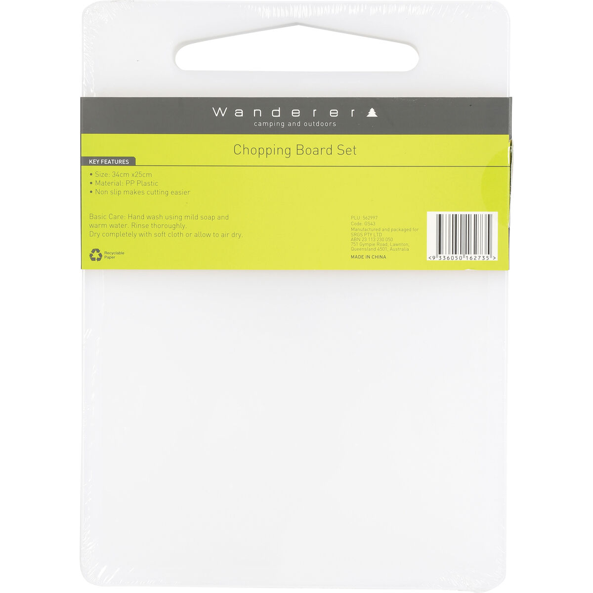 Wanderer Chopping Board Set 2 Pack, , bcf_hi-res
