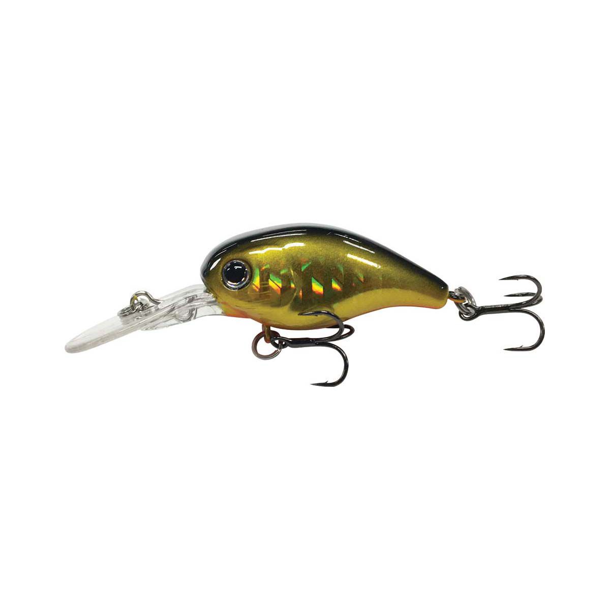 Asari Mini Runner Hard Body Lures 4cm XD Black Gold BCF