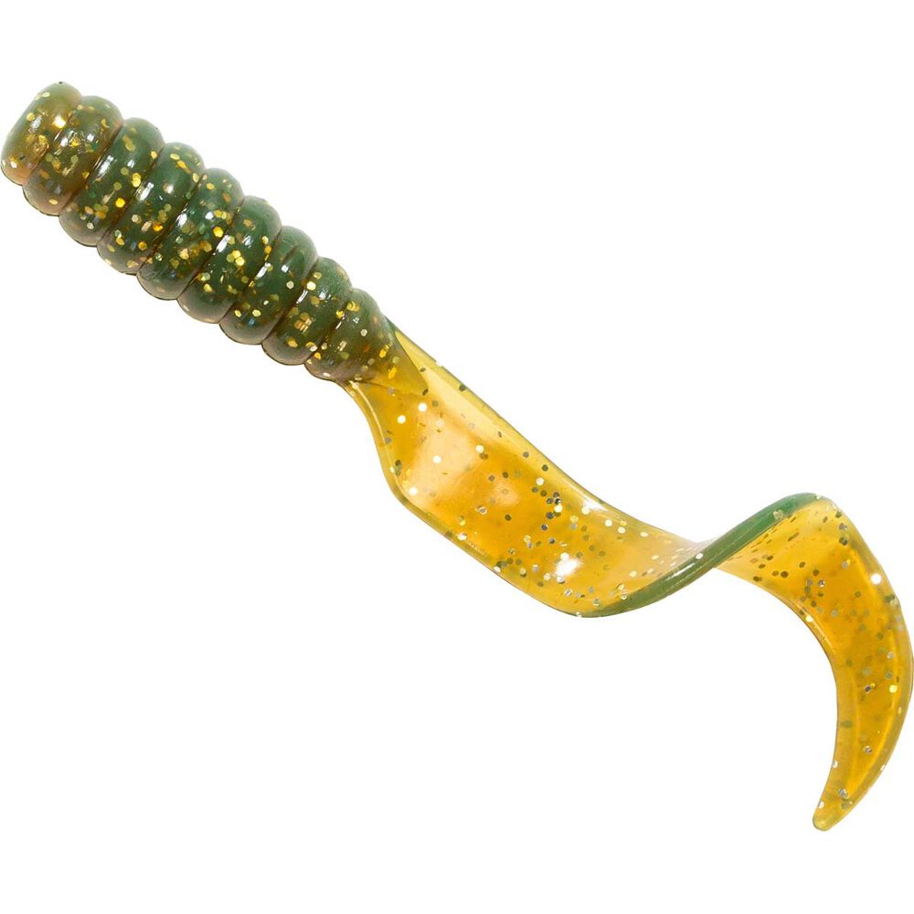 Zman Grubz Soft Plastic Lure 2in 8 Pack Midnight Oil BCF