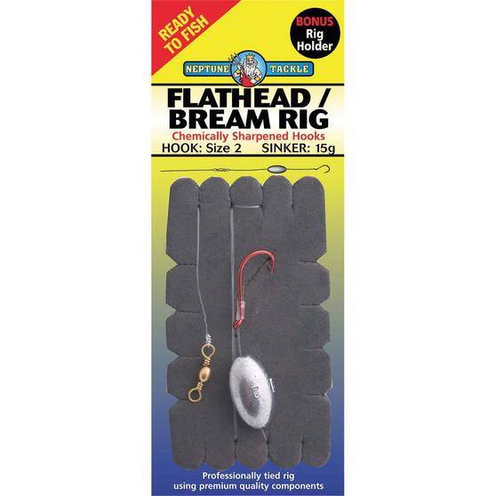 Neptune Bream / Flathead Bean Sinker Rig, , bcf_hi-res