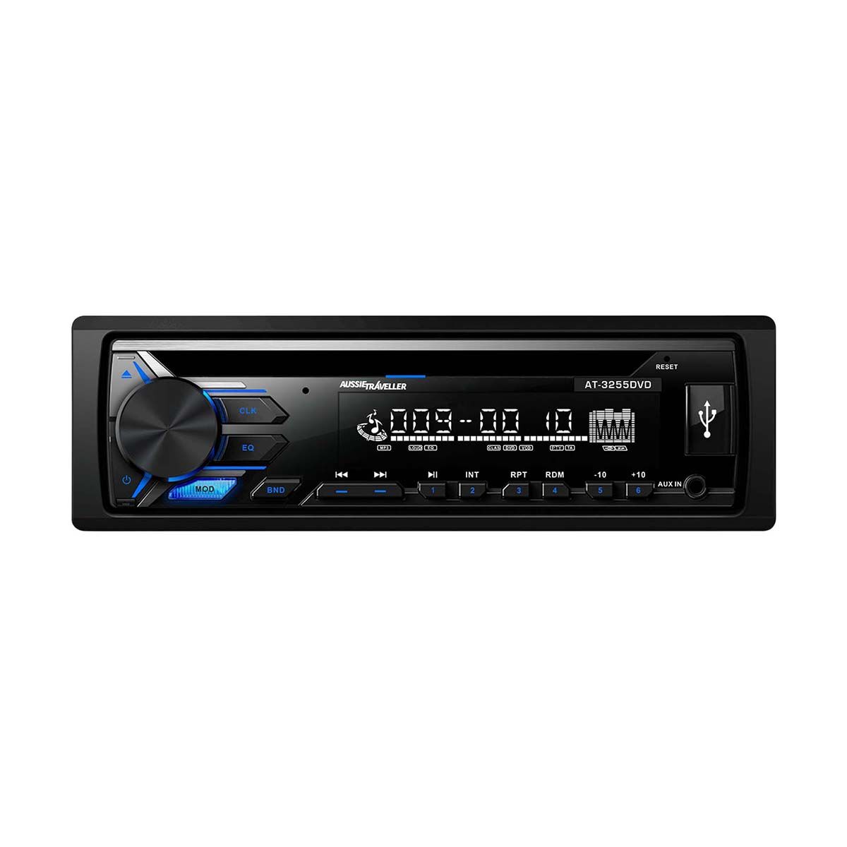 Aussie Traveller Audio Head Unit DVD AM/FM/Bluetooth, , bcf_hi-res