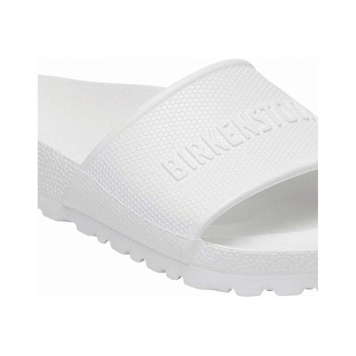 Birkenstock Unisex Barbados EVA Slides, White, bcf_hi-res