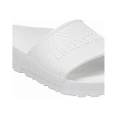 Birkenstock Unisex Barbados EVA Slides, White, bcf_hi-res
