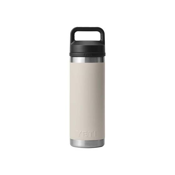 YETI® Rambler® Bottle 18 oz (532ml) with Chug Cap Taupe, Taupe, bcf_hi-res