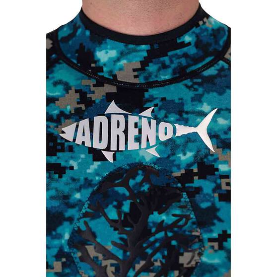 Adreno Men's Pelagi-Skin Steamer Wetsuit 3mm, Blue, bcf_hi-res