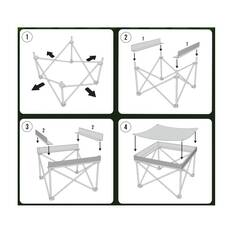 Fireside Portable Popup Fire Pit, , bcf_hi-res