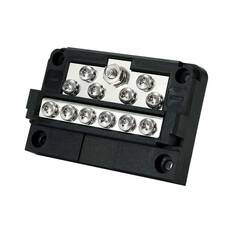 Bowline Fuse Block 6 Gang Black, , bcf_hi-res