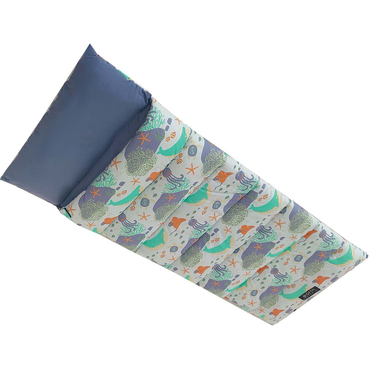 earth by Wanderer&reg; Kids Sea Cotton 5.2&deg;C Sleeping Bag, , bcf_hi-res