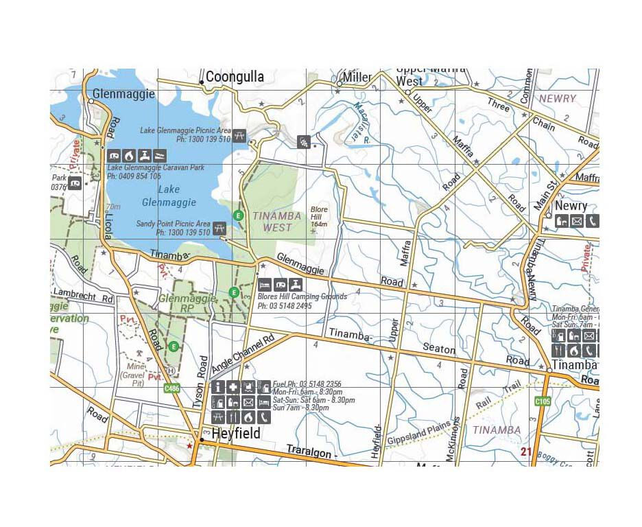 Hema High Country Vic - South West Map, , bcf_hi-res
