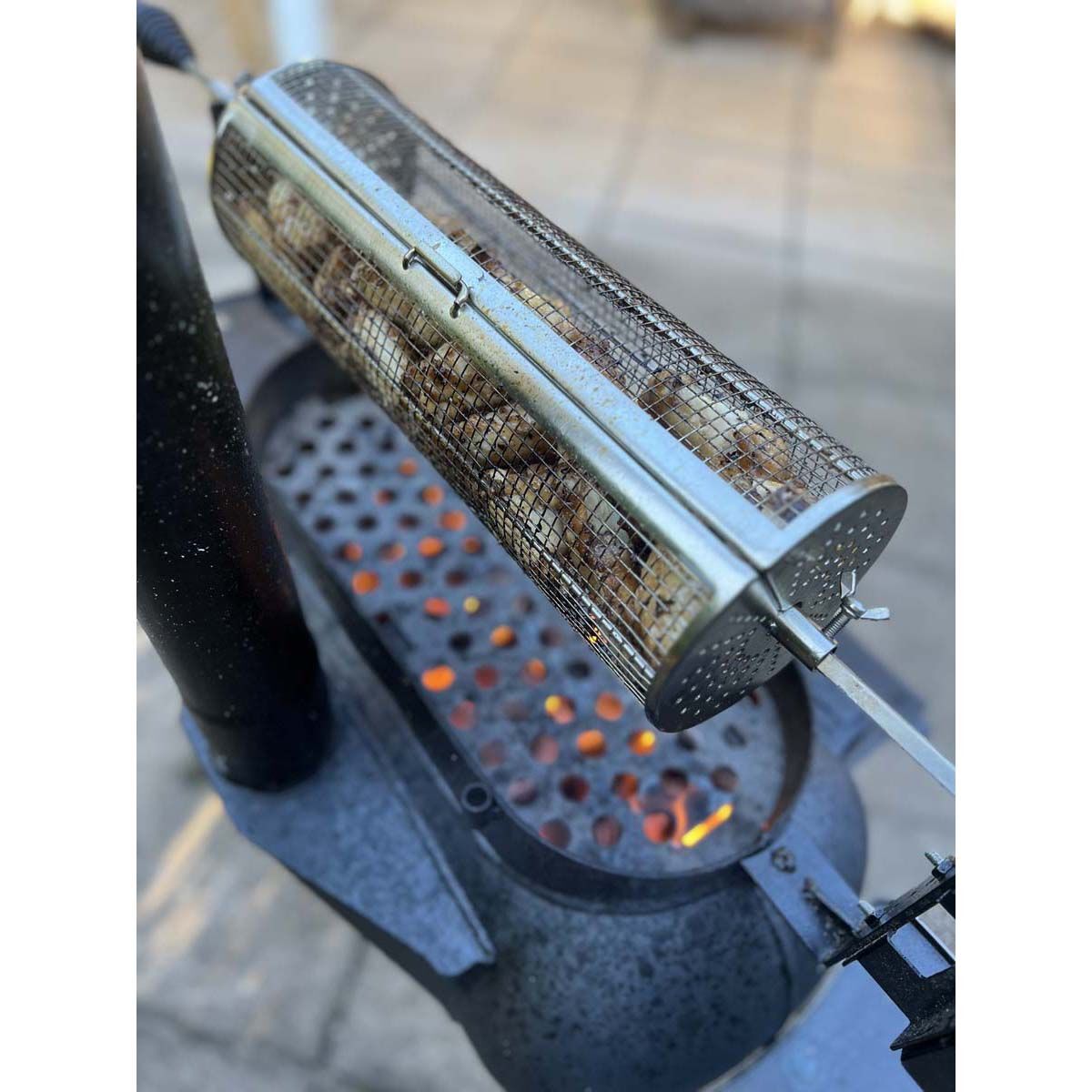 Ozpig Rotisserie Basket for Big Pig, , bcf_hi-res