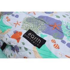 earth by Wanderer® Kids Sea Cotton 5.2°C Sleeping Bag, , bcf_hi-res