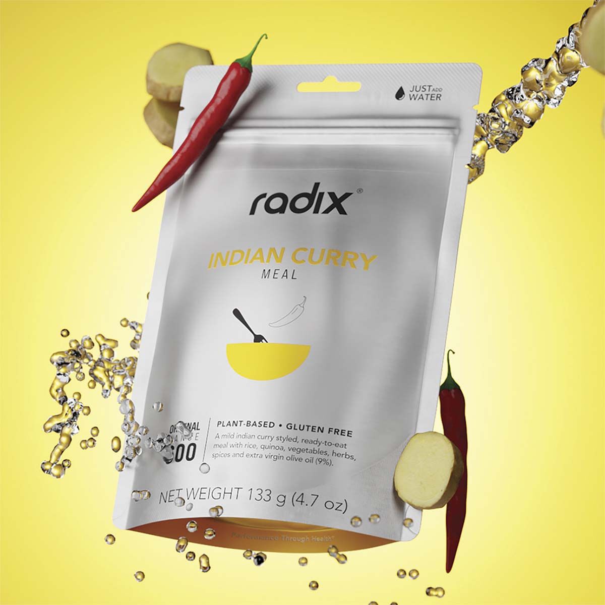 Radix Nutrition Freeze Dried Indian Curry Original 600kcal, , bcf_hi-res