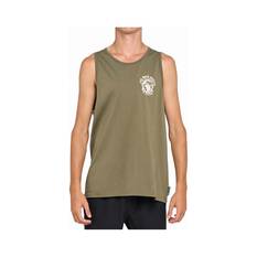 The Mad Hueys Men's Getting Hammered Muscle Tank Olive S, Olive, bcf_hi-res