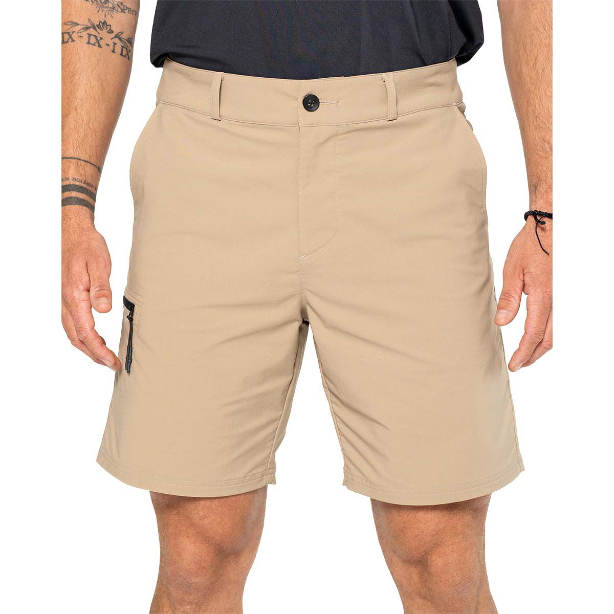 Oakley Men&rsquo;s Elements Hybrid Shorts 19in, Rye, bcf_hi-res