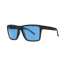 Liive Men’s Matt Scholz X Division Sabotage Sunglasses Matt Black with Blue Lens, , bcf_hi-res