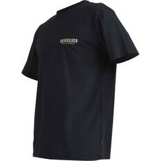 Quiksilver Men’s Wet Lines Short Sleeve Tee, Black, bcf_hi-res