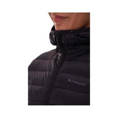 Macpac Women's Uber Light Long Jacket, Black, bcf_hi-res