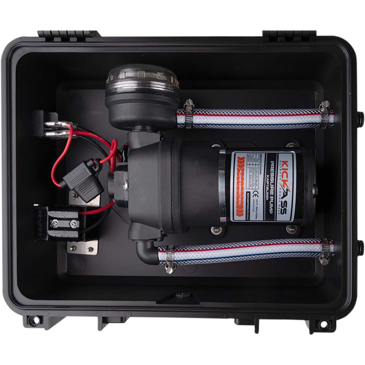 KickAss 12V Portable Water Pump Pack 12L/min, , bcf_hi-res