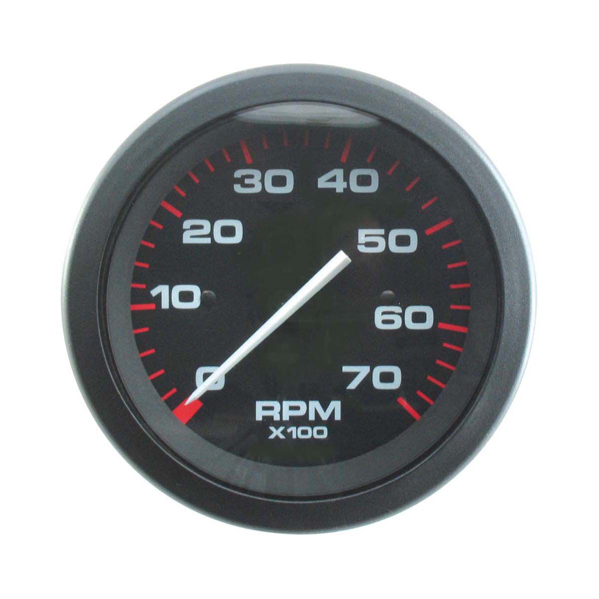 Veethree Black Amega Tachometer 7000 RPM BCF