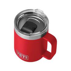 YETI® Rambler® Stackable Mug 10 oz (295ml) with MagSlider™ Lid Rescue Red, Rescue Red, bcf_hi-res