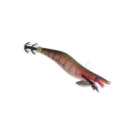 Black Magic Squid Snatcher Squid Jig 3.5 Green Red, Green Red, bcf_hi-res