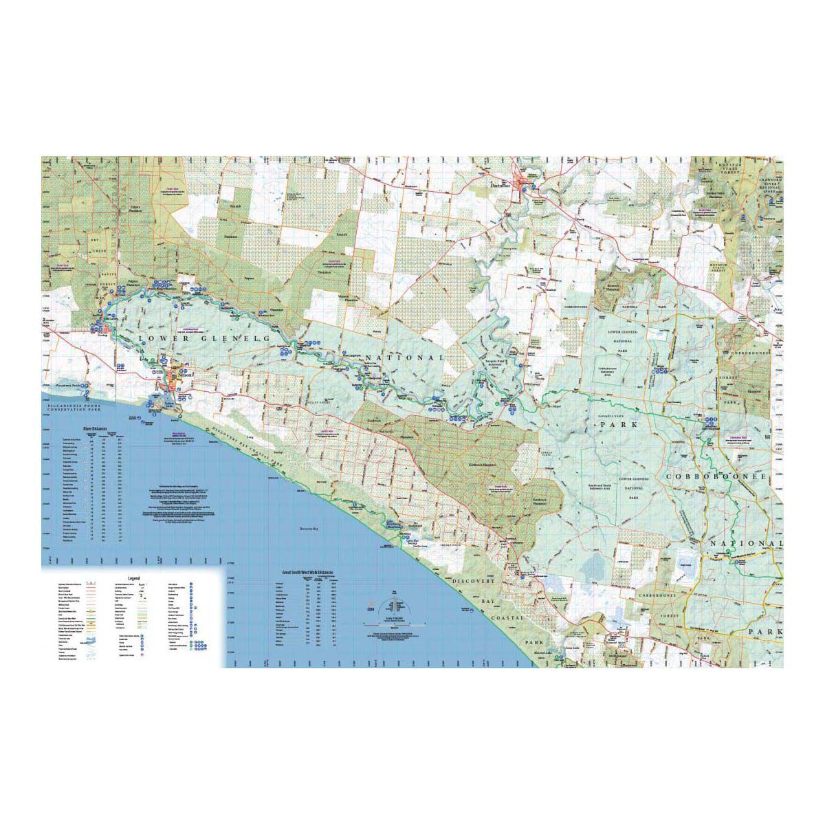 Meridian Maps Great South West Walk and Lower Glenelg Map Guide, , bcf_hi-res