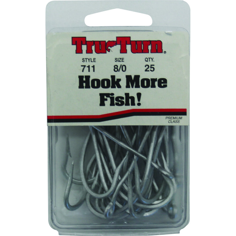 Tru Turn 711 Hooks 8 / 0 25 Pack