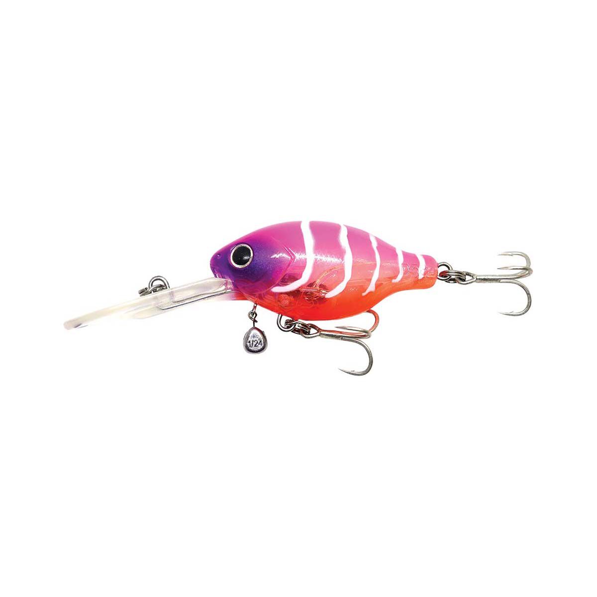 Barambah Deton8or Hard Body Lure 58mm Candy Shrimp, Candy Shrimp, bcf_hi-res