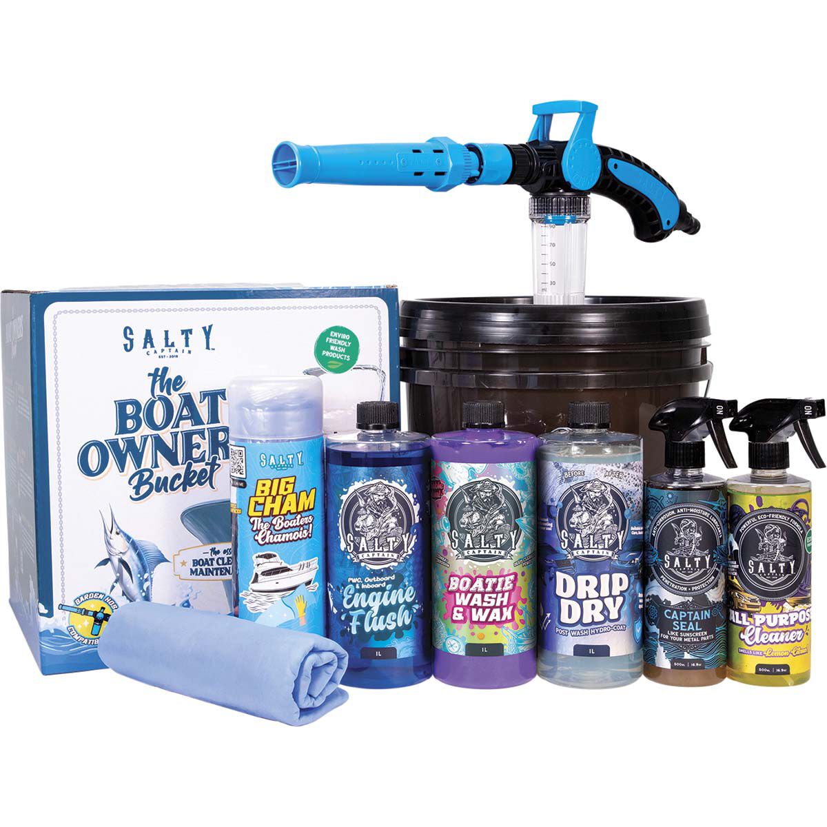 Salty Captain Boat Owners Bucket, , bcf_hi-res