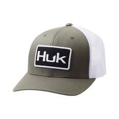 Huk Men's Solid Trucker Cap Moss, Moss, bcf_hi-res