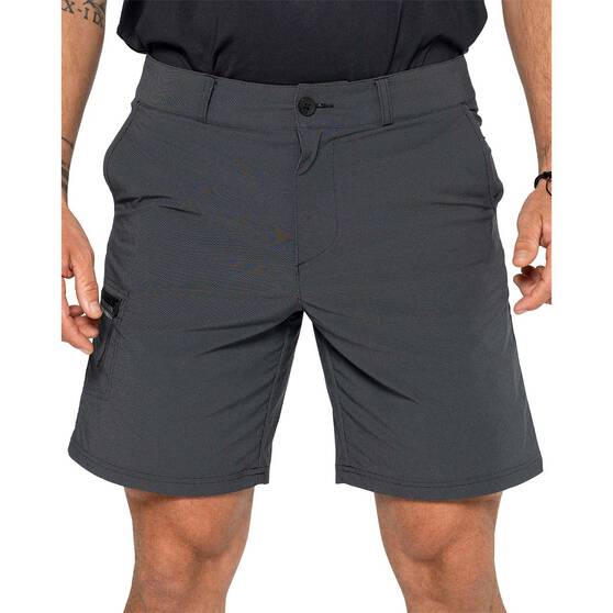 Oakley Men’s Elements Hybrid Shorts 19in, Blackout, bcf_hi-res
