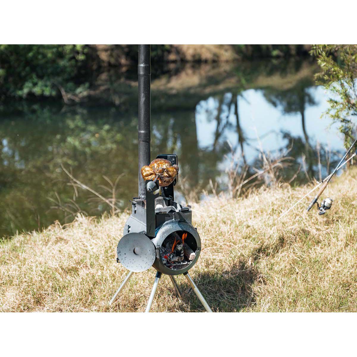 Ozpig Traveller Rotisserie Kit, , bcf_hi-res