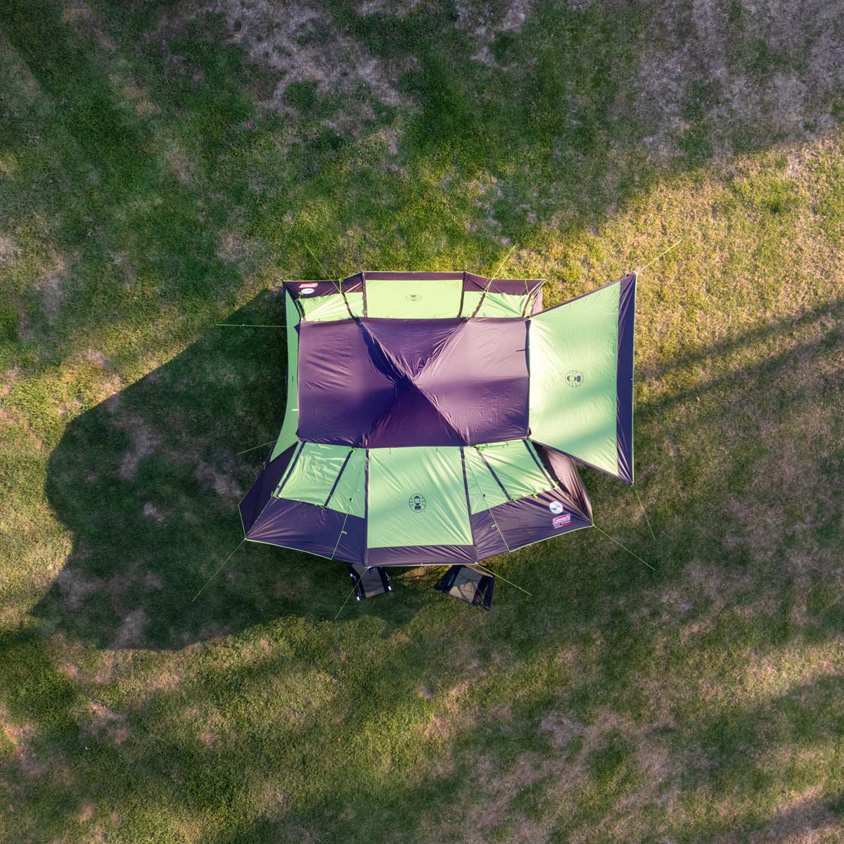 Coleman Excursion Instant Darkroom Tent 10 Person, , bcf_hi-res