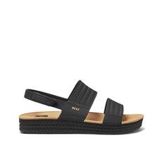 REEF Women’s Water Vista Sandals Black / Tan 6, Black / Tan, bcf_hi-res