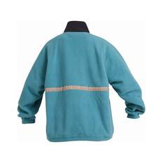 Quiksilver Sherpa Compass Fleece Jumper for Women, Brittany Blue, bcf_hi-res