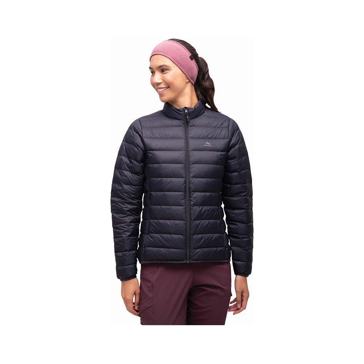 Macpac Women's Uber Light Down Puffer Jacket V2 Black 8, Black, bcf_hi-res