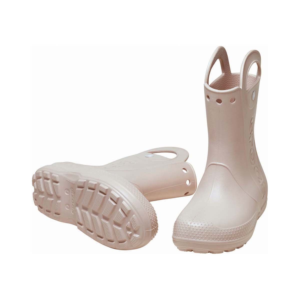 Crocs Kids' Handle It Rainboots, Quartz, bcf_hi-res