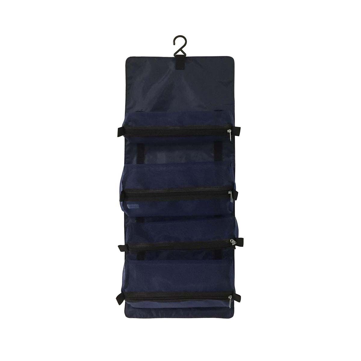 Wanderer Hanging Travel Toiletry Organiser Navy, Navy, bcf_hi-res