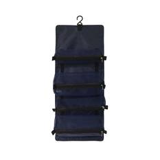 Wanderer Hanging Travel Toiletry Organiser Navy, Navy, bcf_hi-res