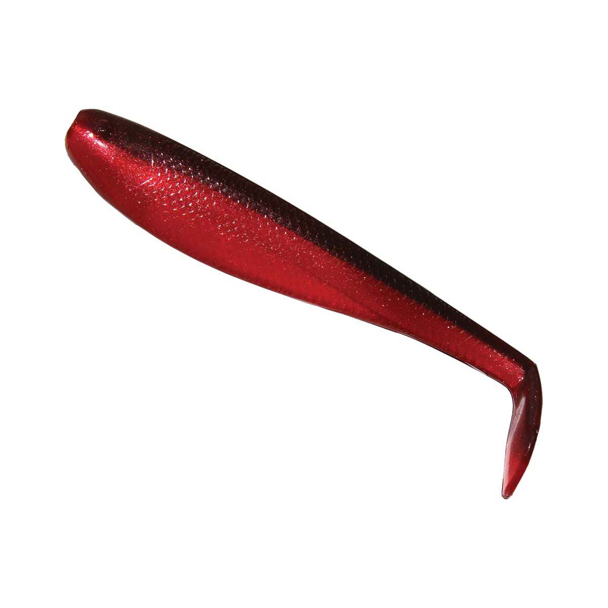 ZMan SwimmerZ Soft Plastic Lure 4in 4 Pack Red Shad, Red Shad, bcf_hi-res